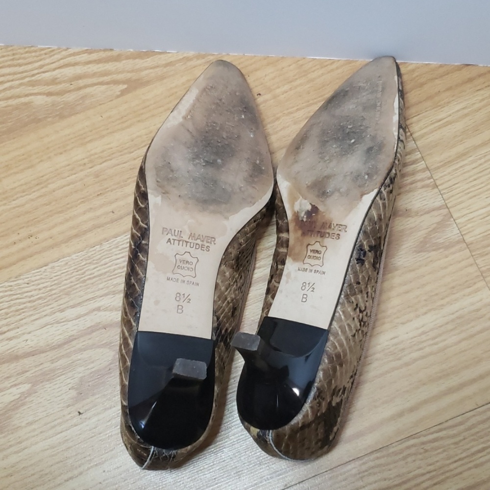 Paul Mayer Python pumps made in Spain - Picture 3 of 3